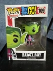 Funko Pop! Teen Titans Go! Beast Boy #109 Great Shape, Vaulted DC Comics