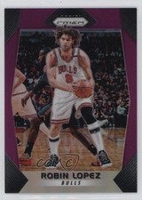 2017-18 Panini Prizm Purple Prizm 37/75 Robin Lopez #249 14t3