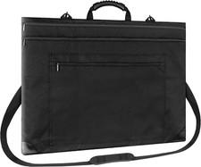 ZKOO Light Weight Art Portfolio Bag, Artist Canvas Case 18 x 24 inches, Black