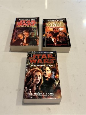 Star Wars Timothy Zahn Hand of Thrawn Doulogy Survivor's Quest PB Del Rey Bantam