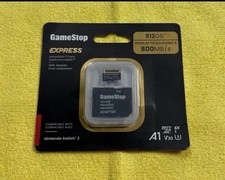 Nintendo Switch 2 GameStop 512GB Express Micro SD Card for Switch 2 BRAND NEW