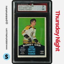 1970 O-PEE-CHEE #252 BOBBY ORR AWARD WINNER KSA 7