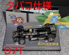 MINICHAMPS Tobacco Version Senacore 30 1 43 Lotus Renault 97T Senna 1985 LOTUS R