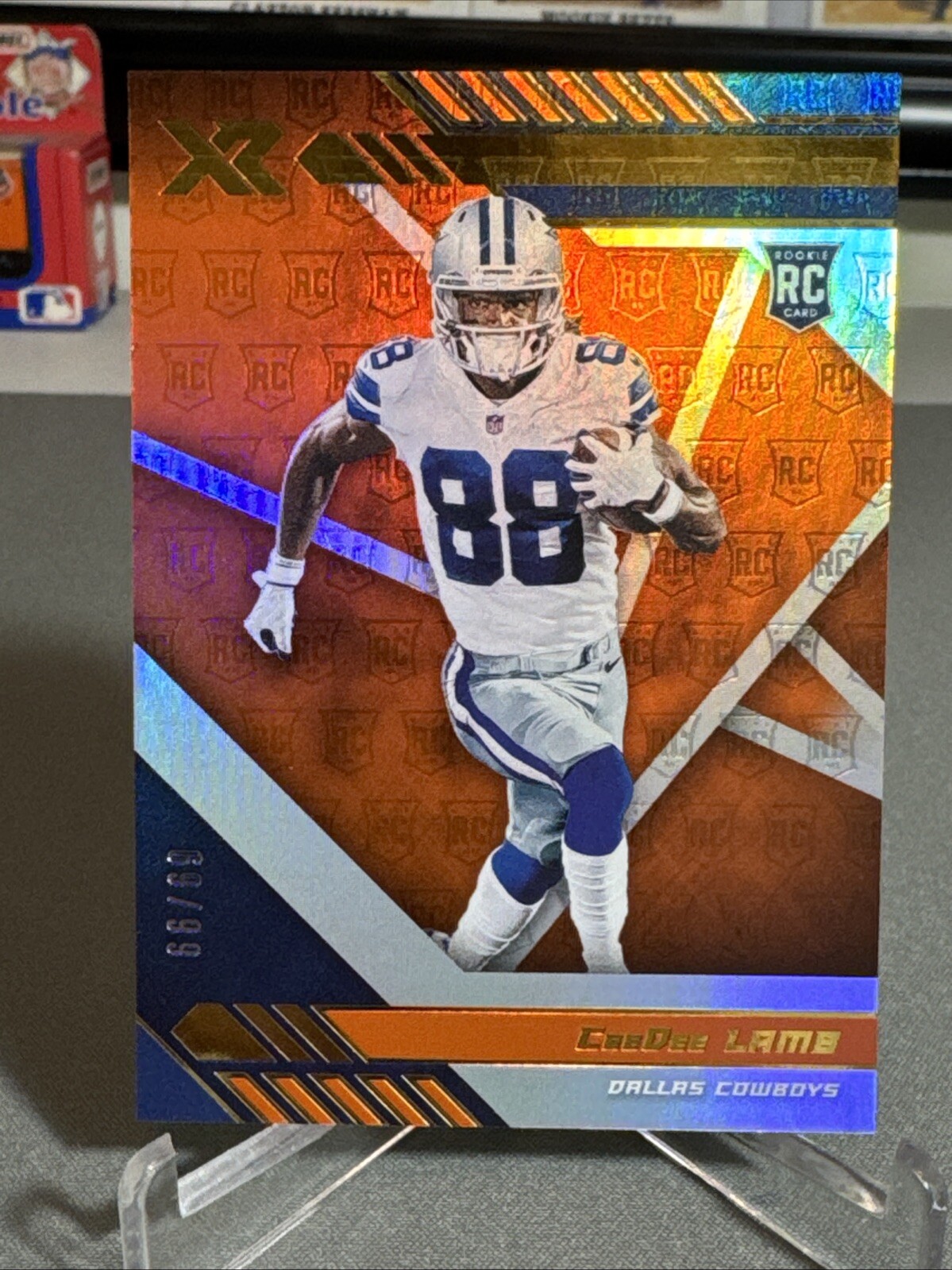 2020 Panini XR Ceedee Lamb Rookie Orange Dallas Cowboys 69/99 #106 🔥📈