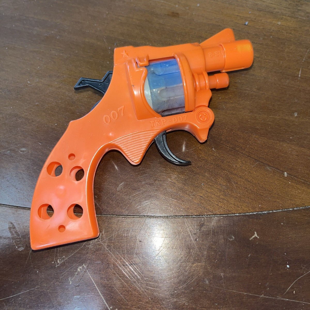 Vintage Old Tkp-007 TOY CAP GUN 007 Orange | eBay