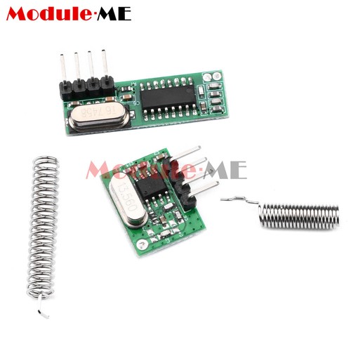 433Mhz Superheterodyne Wireless RF Receiver & Transmitter Module For Arduino New - Picture 2 of 16
