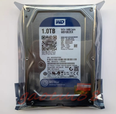 WD60EZRZ Hard Drive Western Digital WD Blue 6TB 5400RPM 64MB SATA 3 3.5'' NEW 1X