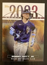 2024 Topps Series 1 - 2023 Greatest Hits Bobby Witt Jr. #23GH-9