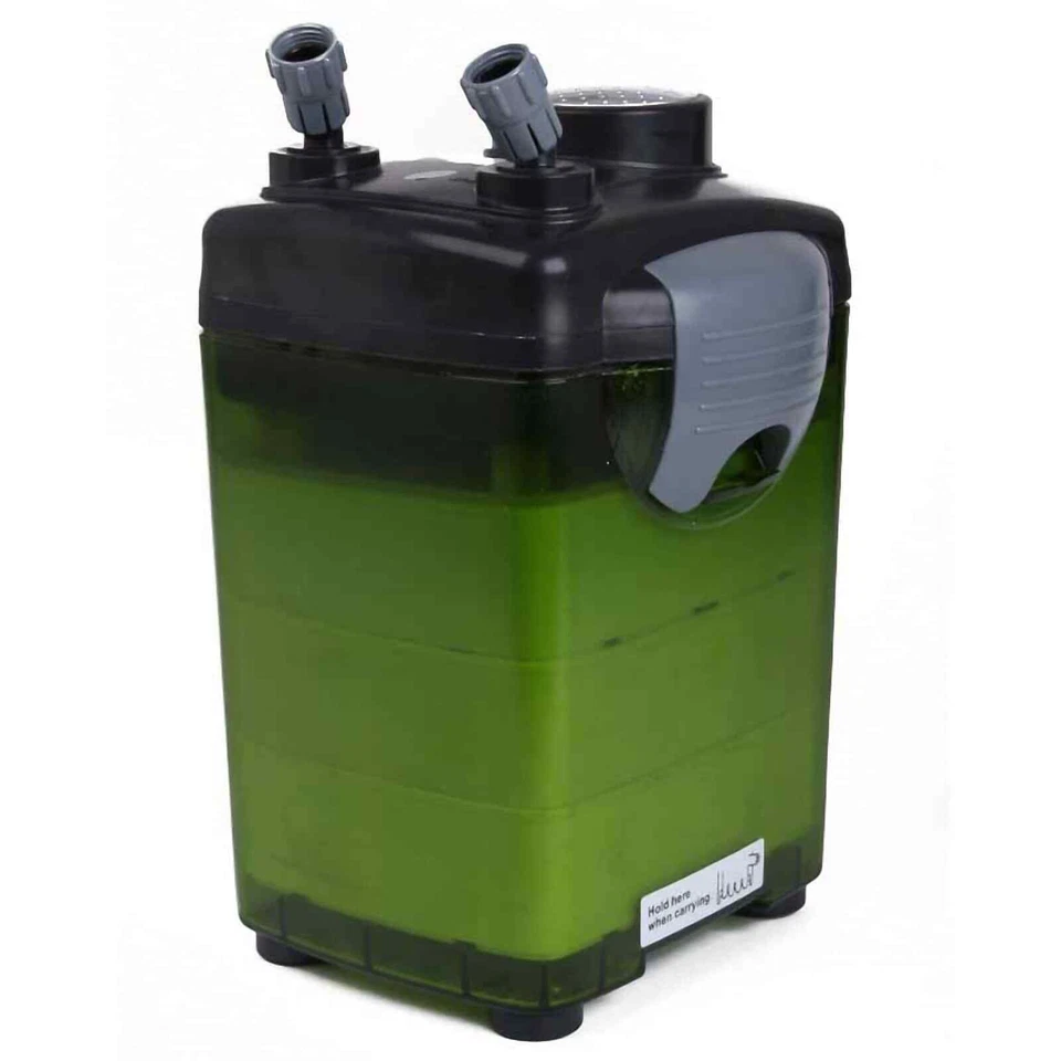 JEBO Aquarium Aussenfilter, Aquarienfilter Biofilter Wasserpumpe + Filtermedien - Bild 2 von 4