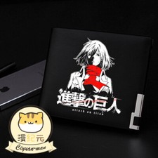 Bifold Wallet Attack on Titan Cosplay Purse Card Cash Unisex Wallet Gift 7