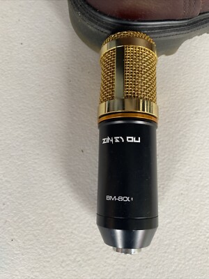 Zingyou BM-800 Condenser Microphone - Black/Gold