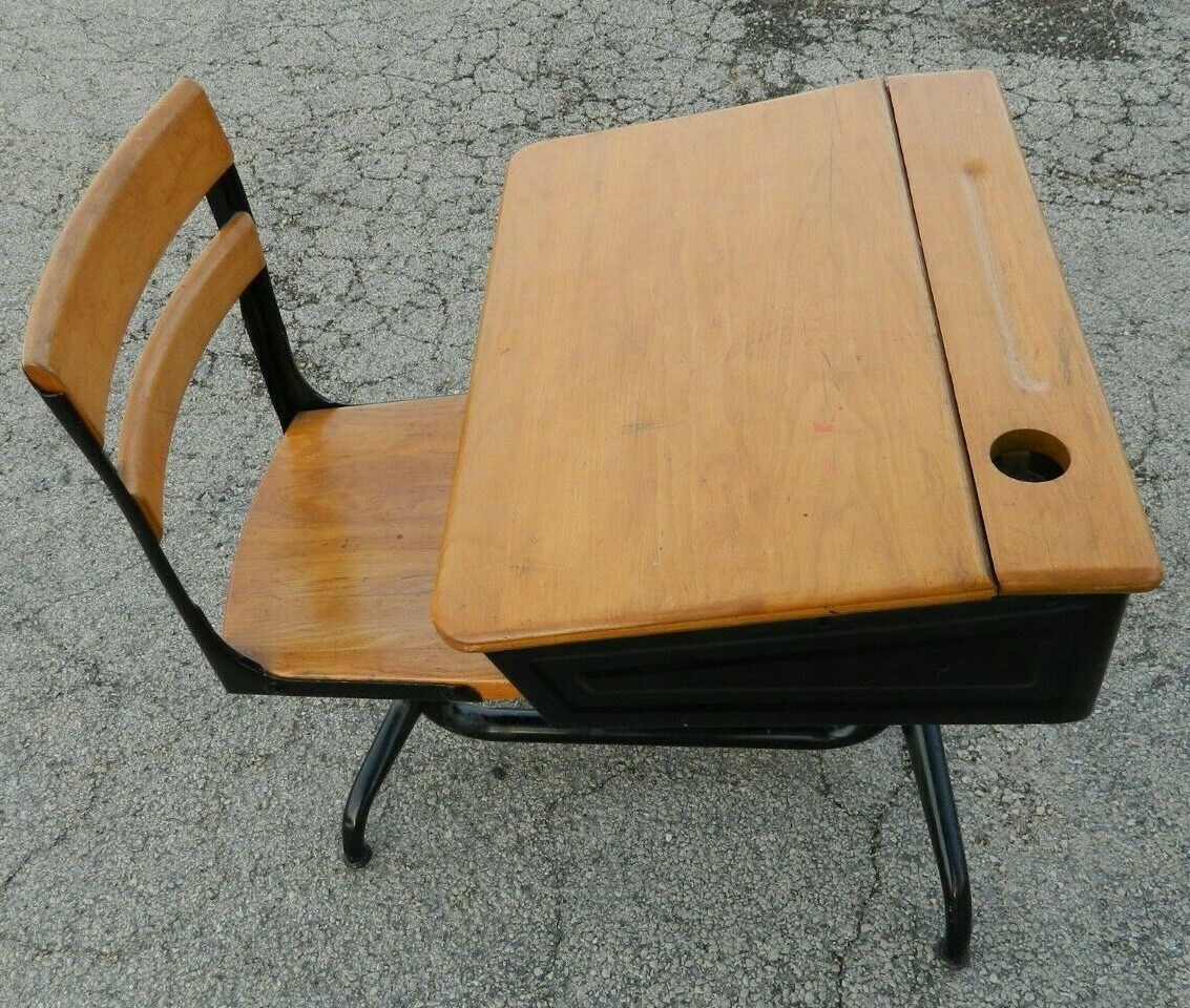 Antique School Desk 1930 S For Sale Compare Easily May 2022