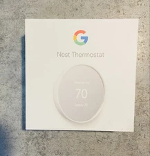 Google Nest Smart Thermostat, Snow - GA01334-US