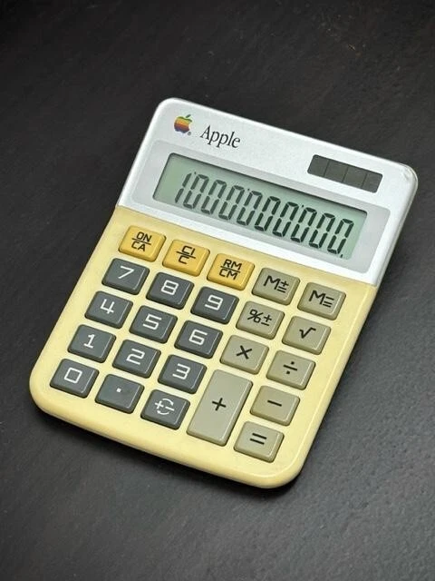 Apple Calculator Canon LS-100H RARE Vintage Japan Best Offer Apple Calculator Canon LS-100H RARE Vintage Japan Best Offer