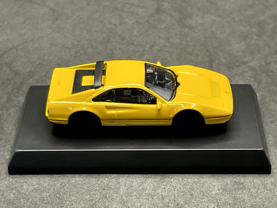 Kyosho 1/64 Ferrari collection 3 328 GTB yellow Diecast model car