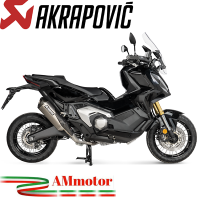 Akrapovic Honda X-Adv 750 2017 Exhaust Motorcycle Titanium Slip-On 