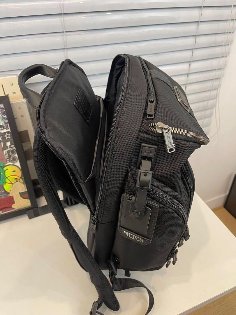 TUMI ALPHA BRAVO Admiral 2 Way Backpack Boston Bag Black