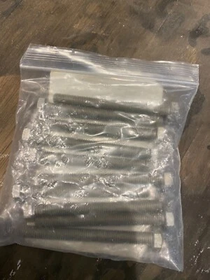 J.B.S M10 x 1.5 x 100mm Long 10.9 Steel Galvanized full thread bolt