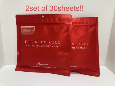 The Stem Cell Face Mask PREMIUM (30 Sheets) 2set “Made In Japan