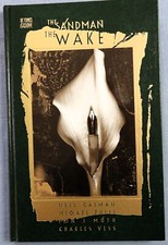 SANDMAN, THE WAKE BY  NEIL GAINMAN (SIGNED) #...