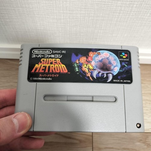 Super Metroid Complete Set From japan Nintendo Super Famicom SFC Good operation - Picture 3 of 7