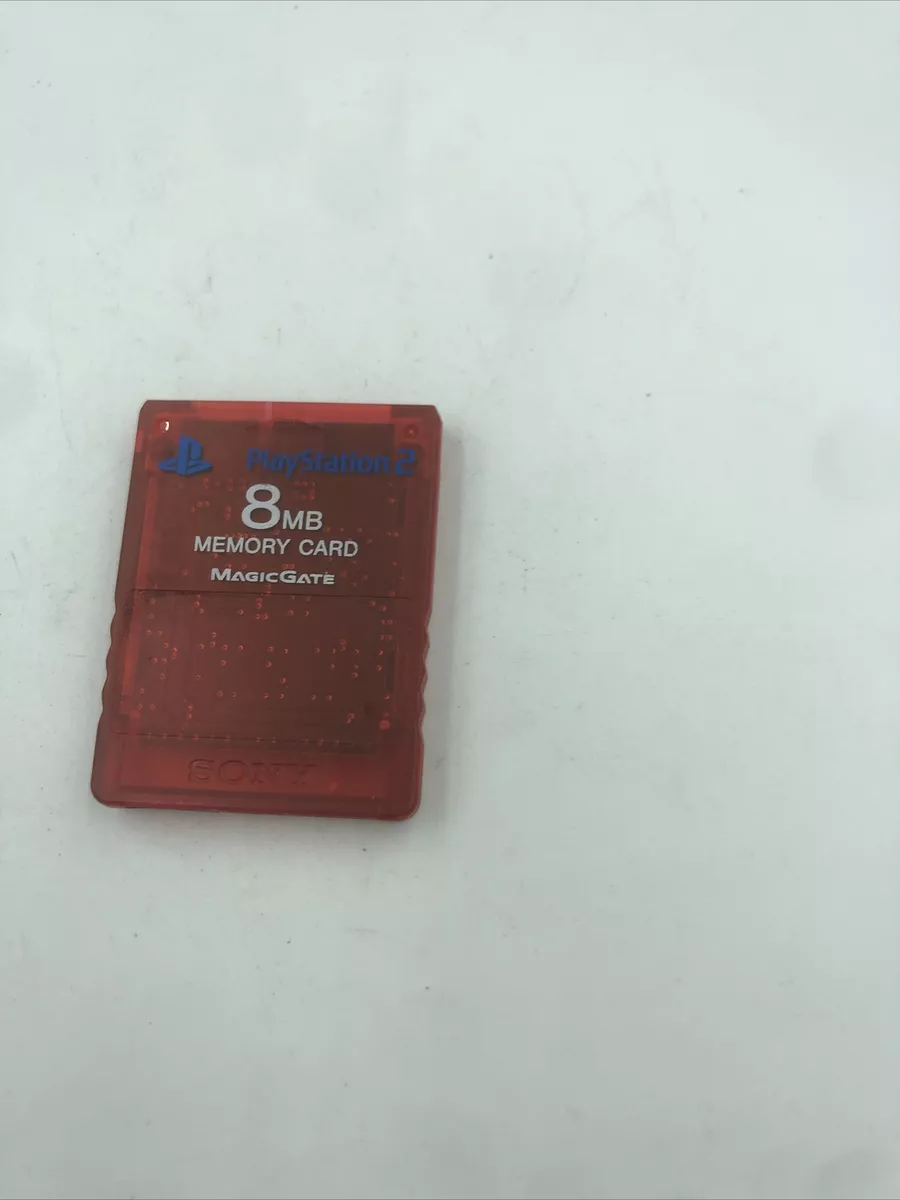 Sony Playstation 2 PS2 Official OEM MagicGate 8mb Memory Card Genuine  SCPH-10020