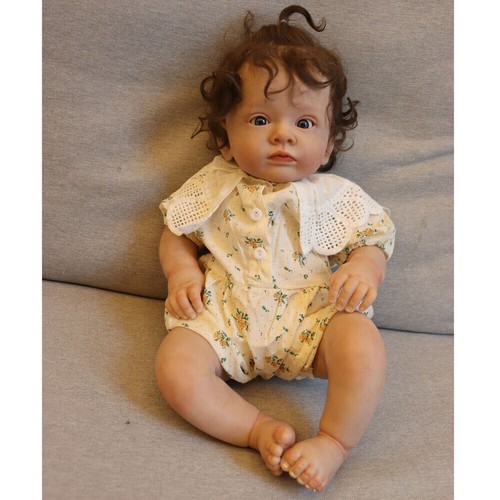 ARTIST Reborn Baby Doll with COA Realistic Girl Newborn Tutti Toys Handmade - Picture 3 of 7