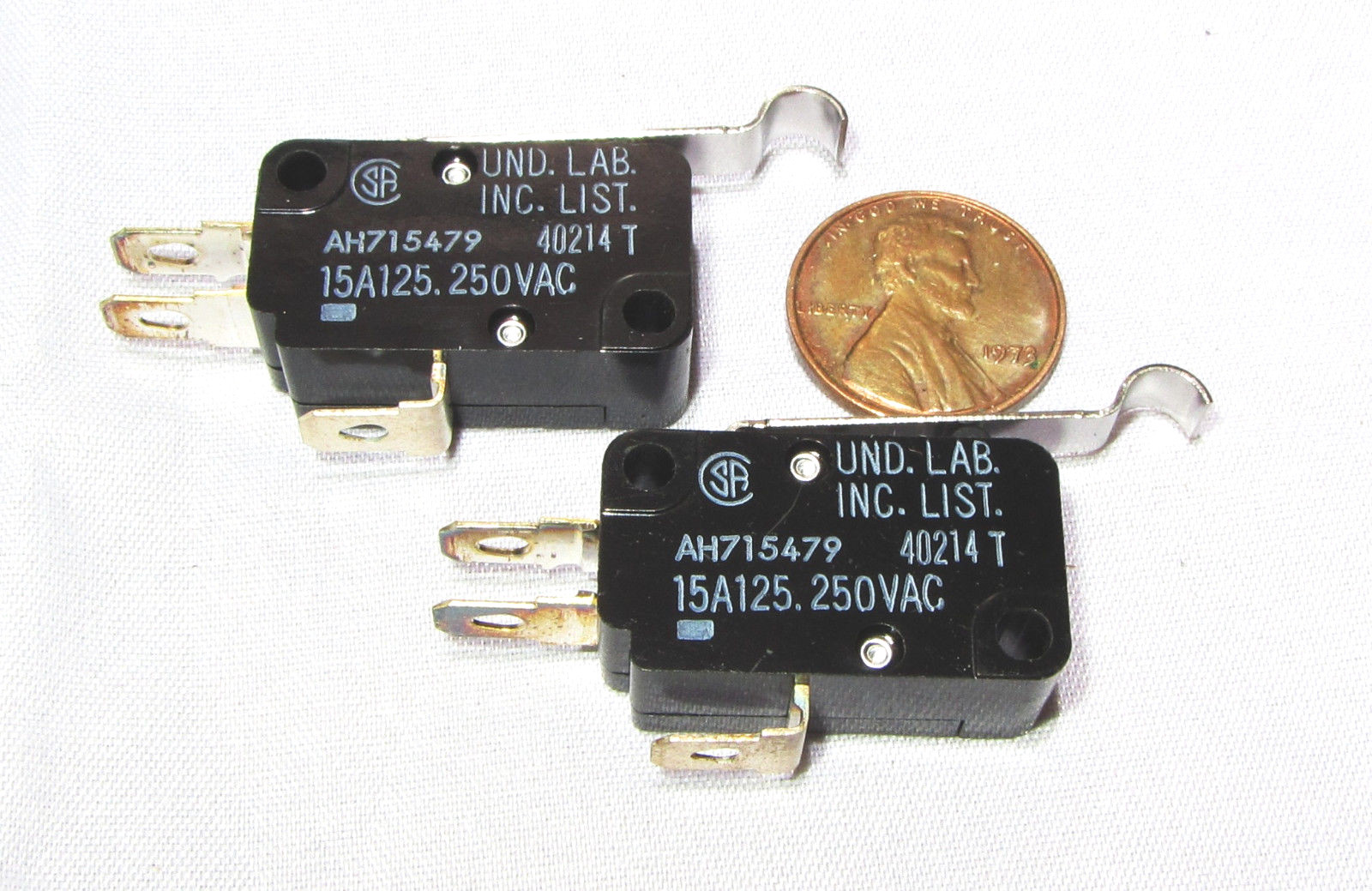 10 X Matsushita Of Japan Spdt Microswitch Lever Snap Switch 15a 125v 250v Ac J For Sale Online Ebay