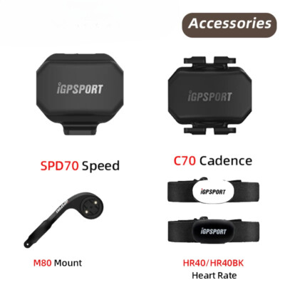 Bike GPS Computer Speed Sensor Cadence Sensor Heart Rate Bicycle Computer Holder