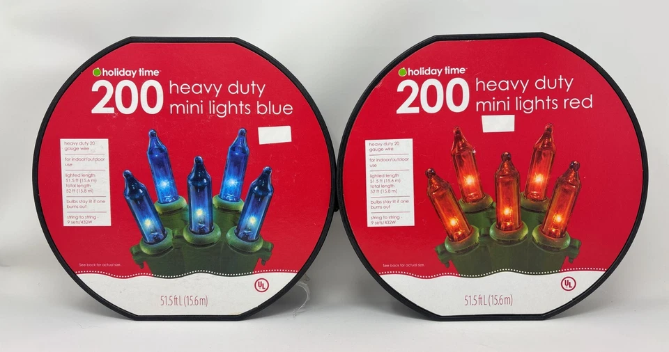 Mini String Lights Holiday/Christmas/Party - Available in Many Styles & Colors - Image 4 of 4