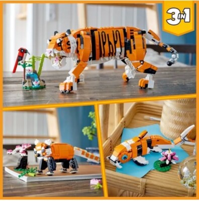 Lego Creator #31129 3in1 Majestic Tiger 755pcs NEW | eBay