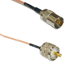 RG316 DVB TV Pal Female to PL259 UHF Male RF Cable Rapid-SHIP LOT