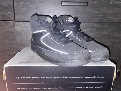 jordan 2 black chrome