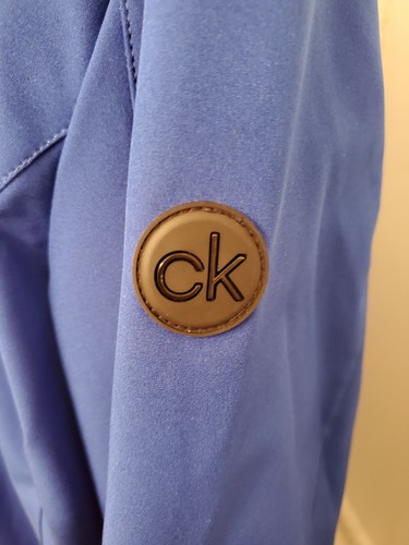 Calvin Klein Womens Jacket Coat Size 3X Blue Water Repellent NEW - Picture 7 of 9