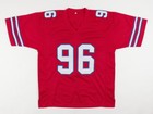 Carlos "Boogie" Basham Signed Buffalo Bills Jersey (Beckett COA) 2021 Draft Pick — photo 3