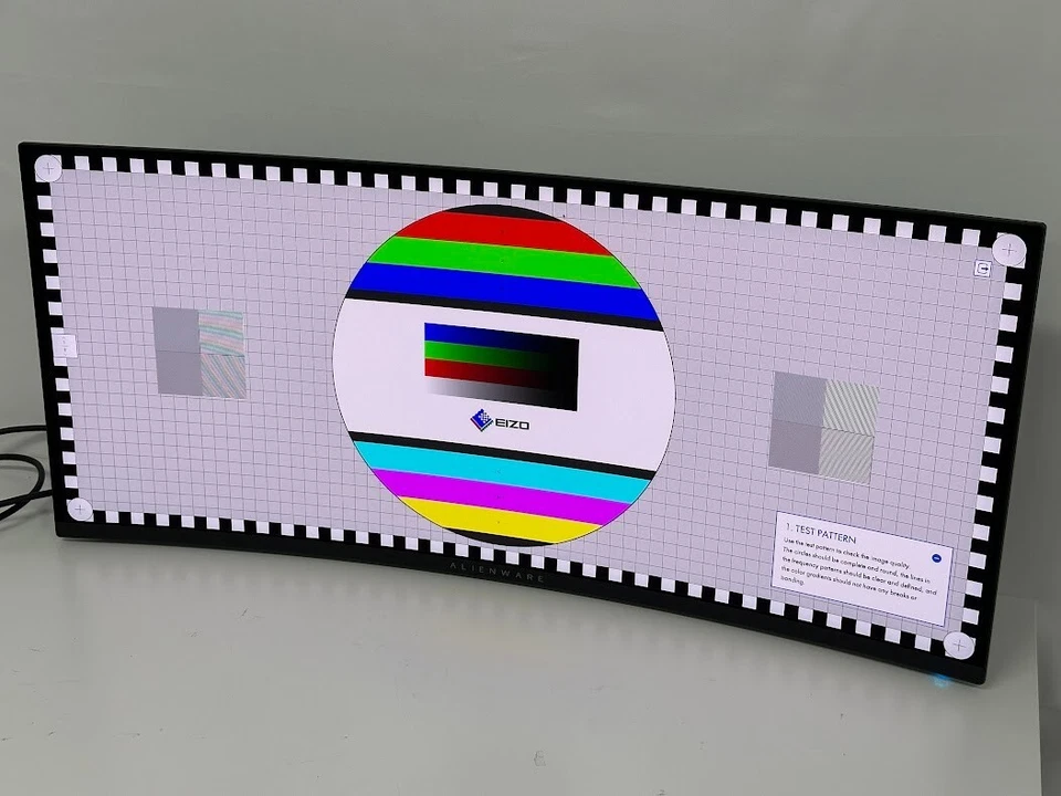 Alienware AW3423DWF 34" QD-OLED Curved Gaming Monitor - Dark Side of the Moon - Image 2 of 4