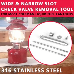 Ver.2 Coleman Lantern Stove Check Valve Removal Tool Professional