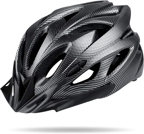 Fahrradhelm mit integriertem Formteil atmungsaktiv Sicherheitshelm Mountainbike - Bild 1 von 5
