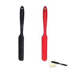 2 Pack Silicone Jar Spatula Jam Spreader for Peanut Butter Baking Cake Icing
