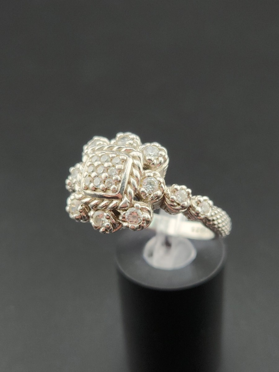 Judith Ripka Sterling Silver 