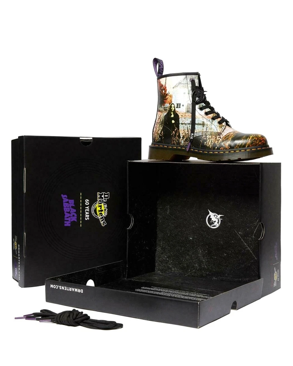 DR. MARTENS 1460 BLACK SABBATH "LIMITED EDITION" LEATHER