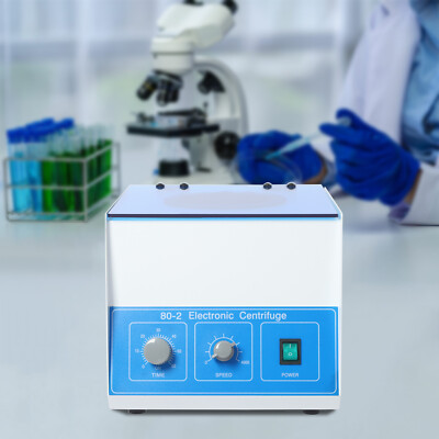 12*20ml/0.68oz Desktop Lab Centrifuge Electric Centrifuge Machine 0-4000RPM