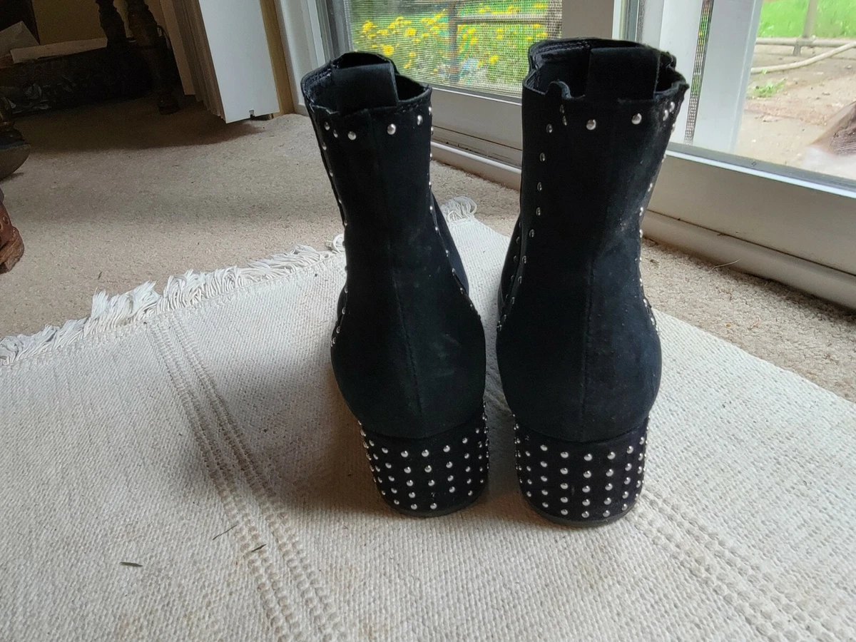 Marc fisher black shop suede booties