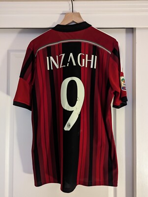 AC Milan Inzaghi 9 長袖 ユニフォーム AC MILAN 2006 2007 INZAGHI 9