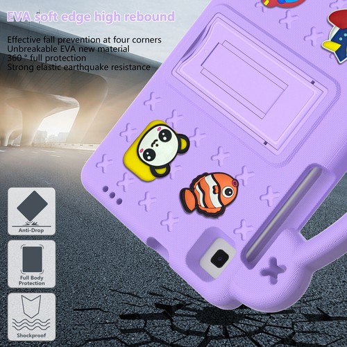 Kinder Cartoon Tablet Hülle für Samsung Galaxy A A8 A7 S5 E S6 Lite 8.0 8.7 10.1“ - Bild 28 von 60