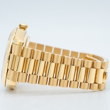 Rolex Day-Date 40mm Factory Champagne Baguette Diamond Watch 228238 5