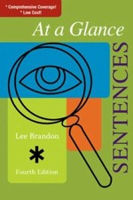 At a Glance: Sentences - Lee Brandon, 0618957790, paperback, new