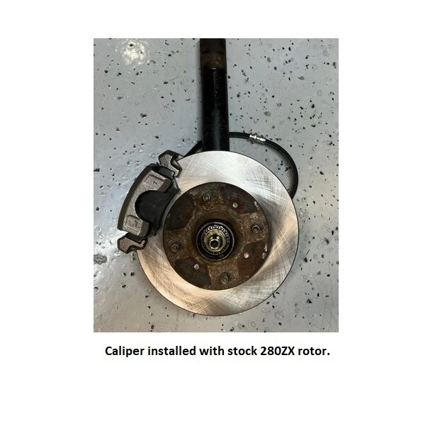 Datsun 280ZX 1979-83 前刹车卡钳更换套件 650-385 — 第 2/4 张图片