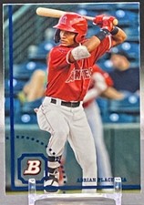 2022 Bowman Heritage #BHP-88 ADRIAN PLACENCIA Los Angeles Angels