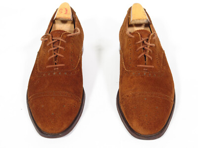 Crockett & Jones Adelaide Suede ブローグシューズ Crockett & Jones